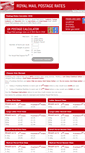 Mobile Screenshot of postal-calculator.co.uk